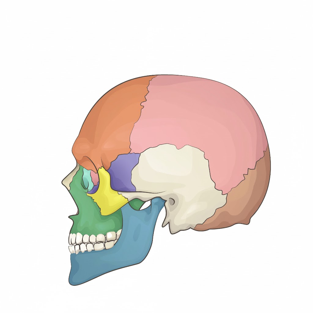 Diagrama del Cráneo Humano